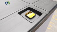 Boîte en PP alvéolée légère, empilable, pliable et repliable, alternative aux caisses en bois pour l'emballage d'exportation
