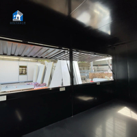 Magasin conteneur extensible RELYANCE, restaurant préfabriqué moderne, maison commerciale mobile, installation rapide