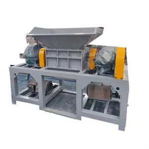 Máquina trituradora de papel industrial resistente, caixa de papelão, espuma, casca de coco, trituradora de folhas para venda