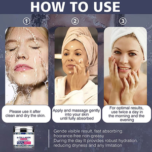 Crema hidratante <span class=keywords><strong>de</strong></span> colágeno retinal <span class=keywords><strong>de</strong></span> ácido hialurónico para hombres y mujeres, día, noche, cuello, cara, envejecimiento, crema antiarrugas, crema facial, loción - Product Image 6