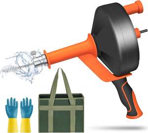 Spirale de nettoyage de canalisations Friendly Pipe Cleaning 10 m 13 m pour éviers de cuisine et de salle de bain, emballage pour vente par correspondance - Product Image 1