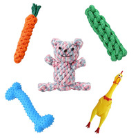 Jouets à mâcher durables pour chiens, en corde de coton tressée à la main, pour la propreté dentaire des chiots - Vente en gros fabricant