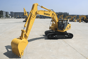 Excavatrice sur chenilles SHANTUI d'origine SE210W de 21 tonnes avec moteur Cummins et commande PLC - Product Image 6