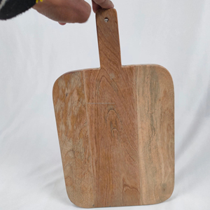 Tabla de cortar rectangular de madera ecológica apta para lavavajillas para chefs caseros que promueven una vida sostenible - Product Image 1