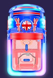 New Children Electric Coin New Upgraded British MP5 Small Train <b>Swing</b> Machine Commercial Toy Car - Product Image 6