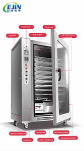 Ahumadero eléctrico de acero inoxidable atún ahumado negocios ahumado pescado ahumado hornos ahumadores Casa de humo <span class=keywords><strong>horno</strong></span> máquina ahumada EJIN - Product Image 2