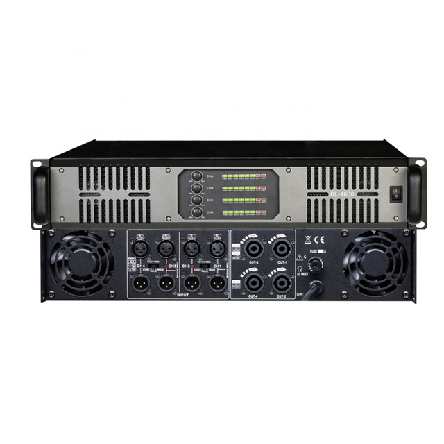 BL Hot Selling 2U Power Amplifier 500 Watt Power Amplifier  Aluminium Heat Sink for Power Amplifier