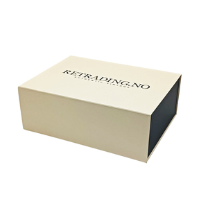 Premium Custom Logo Luxury <b>Large</b> Matte Rigid Paper Cardboard Black Foldable Empty Magnetic Folding Closure Gift Box Packaging - Product Image 4