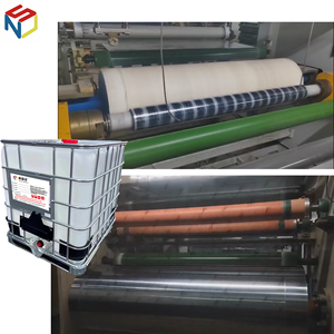 กาวเคลือบพื้นผิวชนิดน้ำ โพลีเมอร์ผสม PVC PET อะคริลิก  เป็นมิตรกับสิ่งแวดล้อม มีตัวอย่างฟรี  สำหรับงานพิมพ์กราเวียร์ บรรจุภัณฑ์ 20 กก./50 กก. - Product Image 1