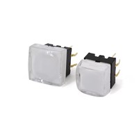 Mini-interrupteur tactile carré Honyone TS26 Series avec LED, momentané, SPST, pour carte de circuit imprimé, destiné aux processeurs vidéo