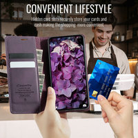 Étui de téléphone en cuir magnétique NFC avec support pour Redmi Note 15 Pro 4G