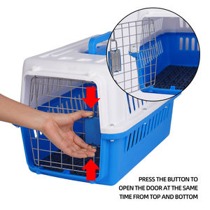 <span class=keywords><strong>Jaula</strong></span> Transportadora de Plástico Transpirable para Mascotas, Perros y Gatos, al por Mayor - Product Image 5