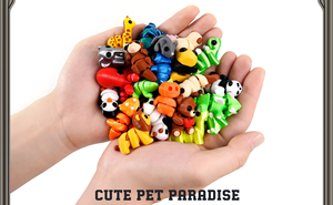 Figuras de Animales de Plástico Impresas en 3D, Set Familiar de Mamá y Bebé, Decoración de Escritorio para Niños, Rellenos para Bolsas de Regalo de Cumpleaños - Product Image 2