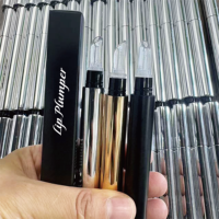 Marque privée Brillant à lèvres longue durée Effet élevé Vitamine E Acide hyaluronique Lèvres plus dodues Vegan Clear Multi Tube Lip Glow Oil