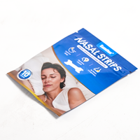 Bandes nasales anti-ronflement, patchs nasaux 10 pièces/sac, non tissés pour une meilleure respiration K000056