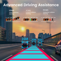 G2 2K Smart HD 4G LTE Cloud Driving Recorder avec GPSSmart Sense Parking Emergency SOS and Road Watch AI Front and Rear Dash Cam