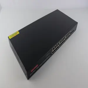 Price Of Good Quality Injector L2 Network 10/100 M Ethernet 24 Port Manage Gigabit Poe Switch