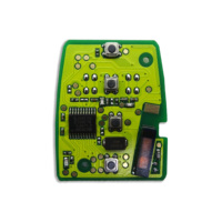 Xautokey de alta calidad para 2016 - 2020 H-onda Accord LX/LXS/SPORT Civic LX 2-4 botones llave de coche remota 433Mhz MLBHLIK6-1TA ID47 Chip