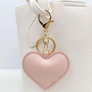 Wholesale Pu Leather Shape Keychain Fashion <b>Bag</b> Charm Car Pendant Cute Heart <b>Key</b> <b>Ring</b> Accessories - Product Image 5