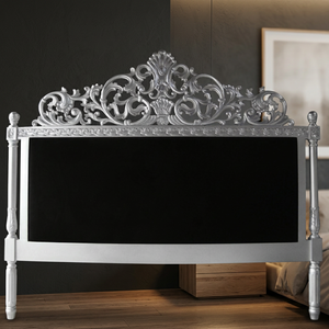 Upholstered Bed Head French Style Bedroom Furniture Antique <b>Headboard</b> - Product Image 3