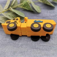 Penjualan terlaris disesuaikan ujung PVC Lori truk USB Flash Drive 16GB 32GB 64GB USB 3.0 antarmuka hadiah promosi dengan semua desain