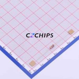 Résistance traversante MO1/2WS-150ohm 5%-OT52, traversante, D2.7xL6.2mm, film d'oxyde métallique, 150Ohm 5% 300V - Product Image 2