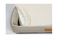 Suministros para mascotas de alta calidad, lujoso, cómodo, calmante, ortopédico, espuma viscoelástica, sofá cama para perros y gatos