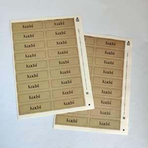 Autocollants personnalisés en papier texturé pour logo d'entreprise, étiquettes de salutation imprimées sur mesure pour scellage - Vente en gros - Product Image 3