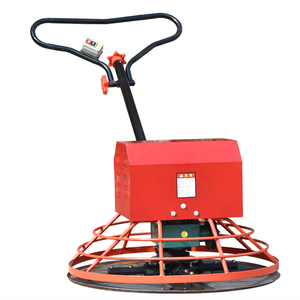 Betonnen Bestrating Polijstmachine Hand Duw Lopen Achter Troffel Benzine/Elektrisch Aangedreven Troffel Prijs - Product Image 1