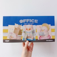 Boîte Mystère TOYZERO PLUS Lulu la Cochonnette – Coffret de 8 Figurines Surprise Série Bureau – Figurine d'Action en PVC Cochon Mignon – Jouet de Collection Original