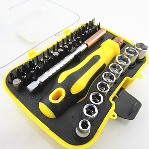 Kit d'outils multifonctionnel 48-en-1 avec embouts de vis et douilles pour <span class=keywords><strong>tournevis</strong></span> manuel domestique - Product Image 4