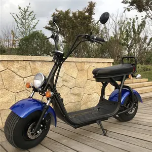 Citycoco hollanda 12 inç 2000w CityCoco elektrikli kaykay scooter/elektrikli kalın tekerlekli bisiklet/Mini çocuk yetişkinler elektrikli motosiklet