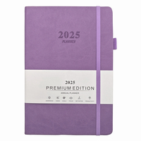 2026 2027 personnalisé un jour une page journal en gros promotionnel personnalisé A5 PU cuir cahier couverture rigide personnalisé cahier