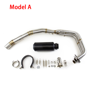 Para Kawasaki <span class=keywords><strong>Ninja</strong></span> 400 <span class=keywords><strong>250</strong></span> Z400 <span class=keywords><strong>Z250</strong></span>(2017-2025) Tubo de enlace de escape Silenciador Consejos Sistema de deslizamiento - Product Image 3