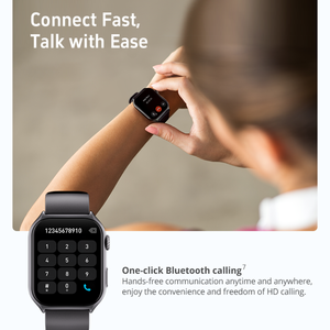 Montre connectée GTS7pro unisexe, écran tactile IPS 2,0'', résistante à l'eau IP67, répond aux appels/messages, suivi de la forme physique, moniteur de fréquence cardiaque - Product Image 5
