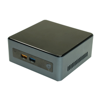 K10531N Mini Computadora 8th Gen NUC Quad Core J5005 Quad Core Dual DDR4 16GB Barebone Precio Escritorio Mini PC