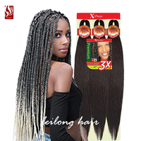 26 pollici preallungati EZ Xpression intrecciare i capelli vendita calda all'ingrosso capelli per intrecciare yaki intrecciare i capelli intrecciare pre-allungato
