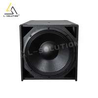 Subwoofer portable en contreplaqué de bouleau de 18 pouces à haute pression sonore 1400W pour grand événement H18
