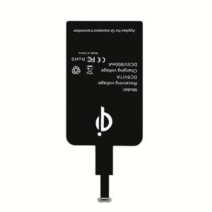 แผ่นอะแดปเตอร์ตัวรับสัญญาณชาร์จไร้สายชนิด C อเนกประสงค์สำหรับ Xiaomi 6 OnePlus Nubia - Product Image 3