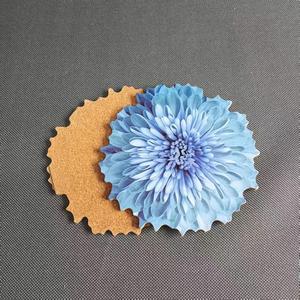 Posavasos <span class=keywords><strong>de</strong></span> <span class=keywords><strong>Madera</strong></span> Impermeable y Resistente al Aceite - <span class=keywords><strong>Protector</strong></span> <span class=keywords><strong>de</strong></span> Bebidas para Escritorio con Diseño Floral - Accesorio para Cafetería - Product Image 5
