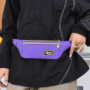 Sport Langxihuo Waist Bag Oxford Cloth Water Resistant Zipper Outdoor Running Phone Bag Multiple Colors - Product Image 2