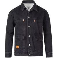 Veste en jean vintage délavée 2025, vêtements en denim de haute qualité, streetwear américain, veste de mode au design personnalisé pour hommes