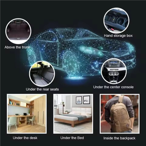 Traceur GPS pour voiture 4G LTE GSM pour <span class=keywords><strong>moto</strong></span> et voiture, localisateur miniature aimanté anti-perte avec application gratuite - Product Image 4