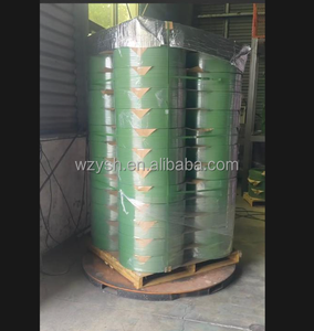 Embossed Surface Green High Tenacity PET Strapping Roll 11mm Width for Manual Packing - Product Image 3