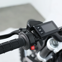 Motos électriques tout-terrain M7 60V 27Ah Lithium avec moteur central, entrepôt américain, moto tout-terrain adulte, Pit Bike, Enduro