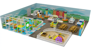 Certificazione di qualità del gioco di ruolo della casa dei bambini su ordinazione Business <span class=keywords><strong>parco</strong></span> divertimenti giostre per bambini Softplay Area <span class=keywords><strong>parco</strong></span> giochi al coperto - Product Image 3