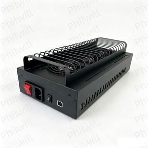 WIFI Android <b>phone</b> farm box 20 slots usb storage box set Granja De Teléfonos 20PCS Cell <b>Phone</b> iPhone Farm HUB Docking Station - Product Image 3