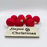 Ensemble de Boules de Noël en Plastique Premium Personnalisées, Fabriquées à la Machine, Rayées Multicolores, Ornements de Fête Plein de Couleurs pour Arbre de Noël