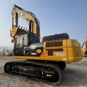 Excavatrice sur chenilles Caterpillar 336D2L d'occasion, 36 tonnes, fabriquée au Japon, CAT 336D2L, grande pelle hydraulique, faible nombre d'heures de travail, bon état - Product Image 1