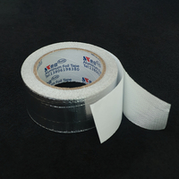 Ruban isolant en fibre de verre et feuille d'aluminium pour câbles électriques automobiles, utilisation à haute température